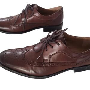 Apt. 9 Men's Shoes Bay View Brown Wingtip Dress Shoes Size 8.5
